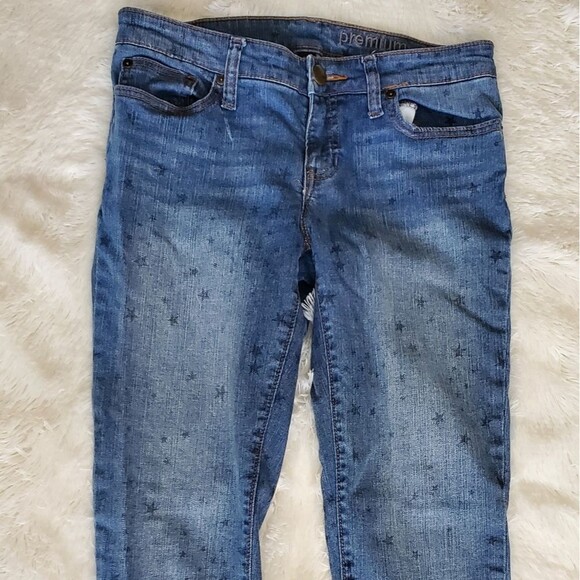 Gap Star Print Super Skinny Ankle Jeans - Picture 2 of 4